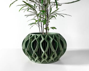 Octa Planter: 3D Printed Indoor Gardening Pot with Drainage