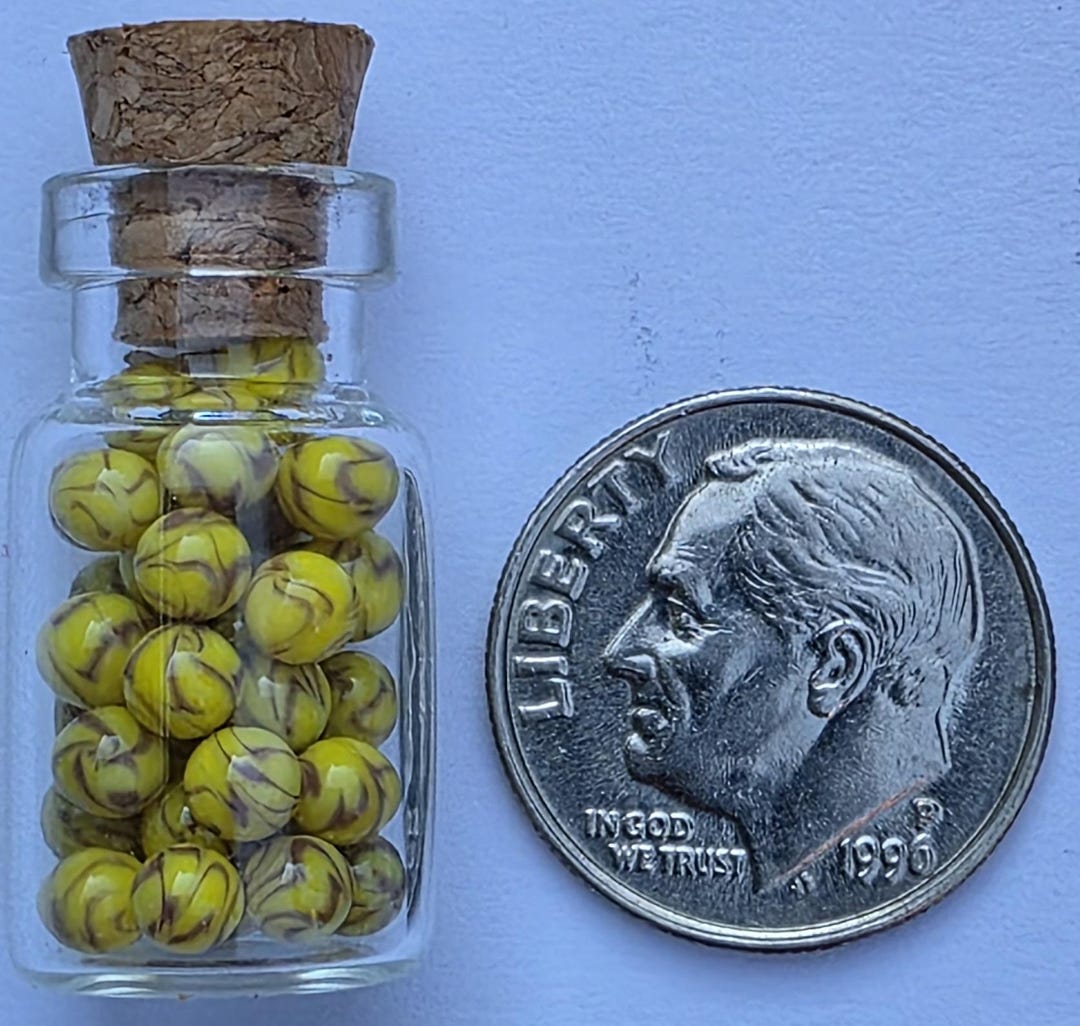 About 40 Miniature Glass Marbles by Rebecca Hooper - Etsy