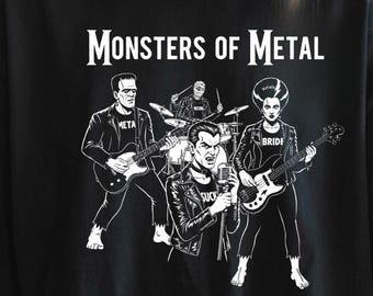 Monsters of Metal Tee: Rock Music Festival Graphic Shirt