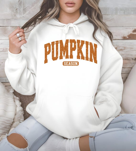 LLHXRUI Felpa Con Cappuccio Donna Autunno - Plaid Zucca "Thankful Grateful Blessed" - Morbida E Casual