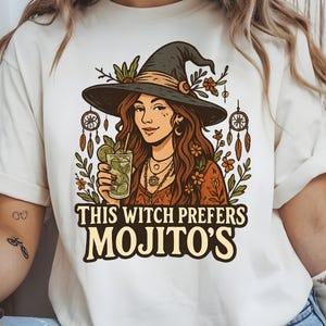 Boho Hexe T-Shirt, Witchy T-Shirt, Halloween Shirt, Hexerei Kleidung, Hexe Liebhaber Geschenk