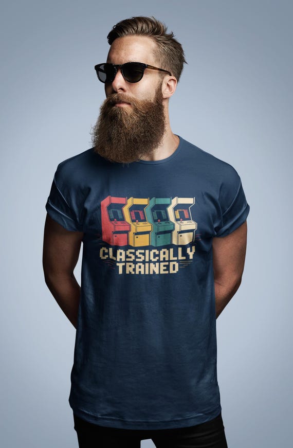 Retro Gamer in Dark Print - Retro Gamer - T-Shirt | TeePublic