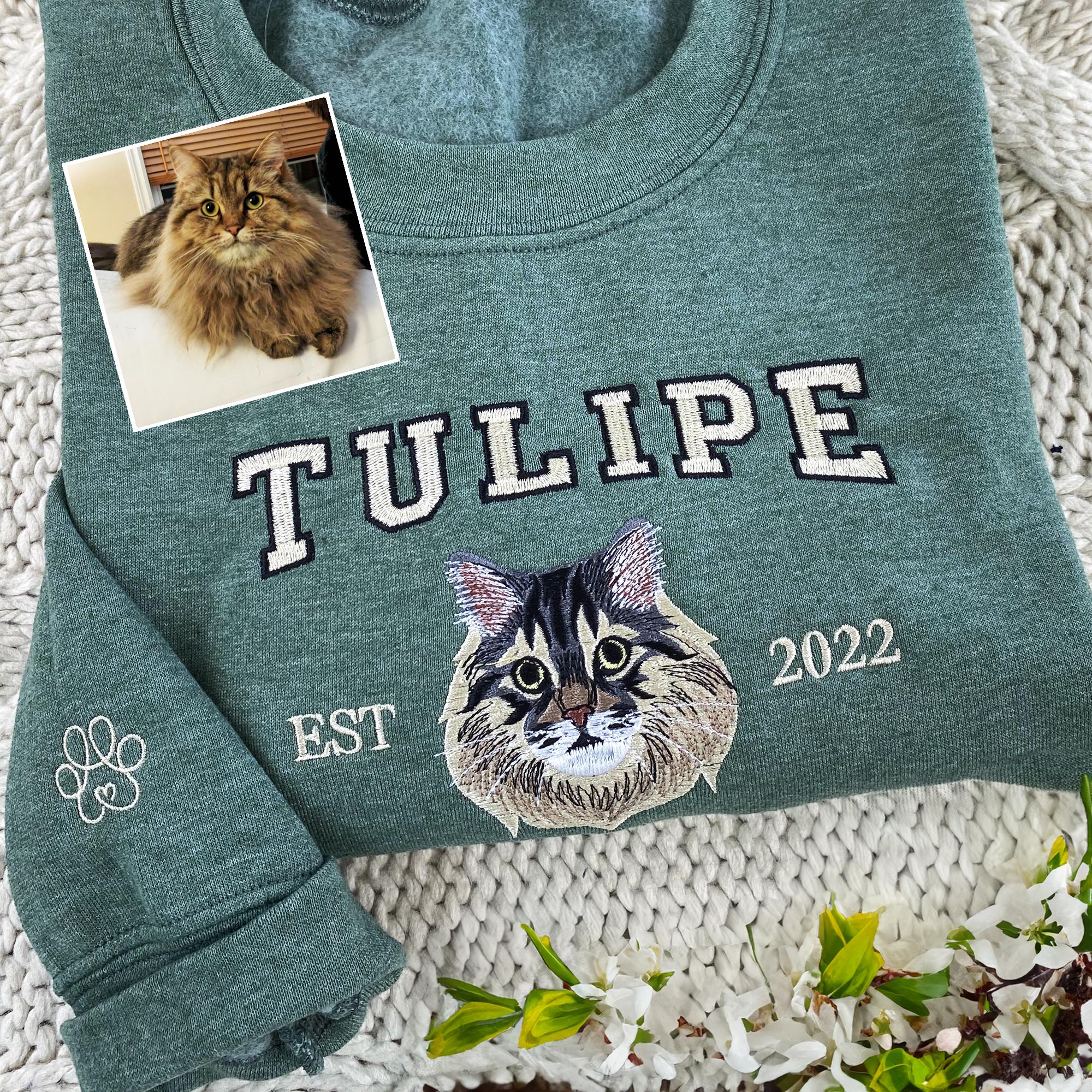 Custom Cat Hoodie Etsy