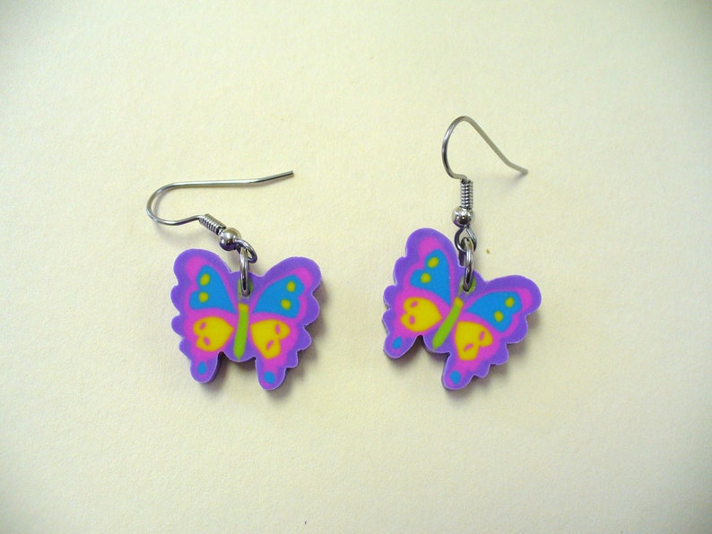 Lisa Frank Eraser Earrings Etsy