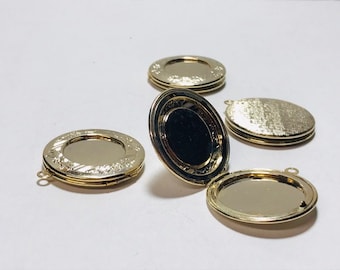 Vintage goldtone lockets available for wholesale Sold by the dozen