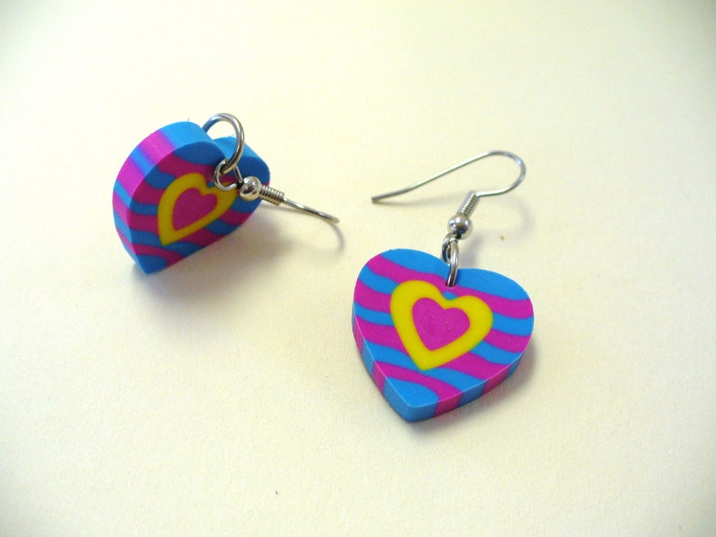 Lisa Frank Eraser Earrings Etsy