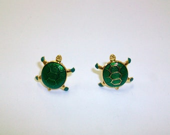 Vintage Turtle Earrings DEADSTOCK