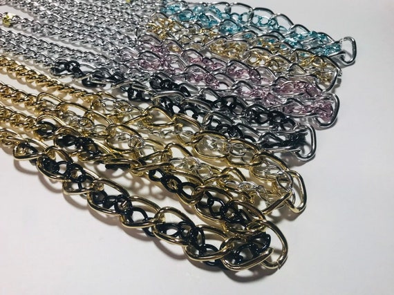 Vintage 1990s aluminum chain - image 2