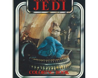 Star Wars Coloring Book- Return of the Jedi -Deadstock 1983