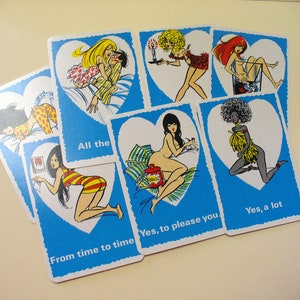 Vintage Adult Card Game La Grivoise 'The Spicy' DEADSTOCK image 3