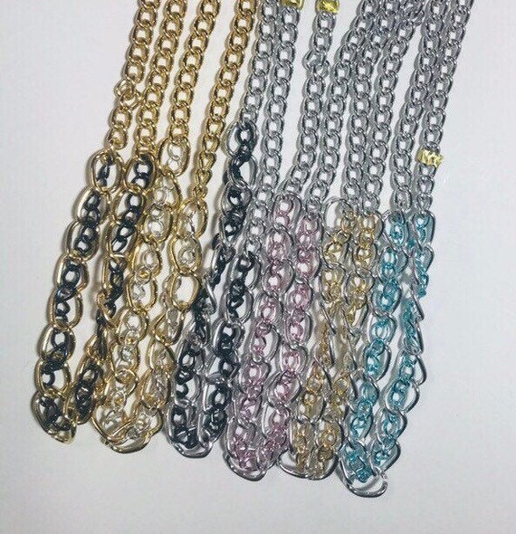 Vintage 1990s aluminum chain - image 1