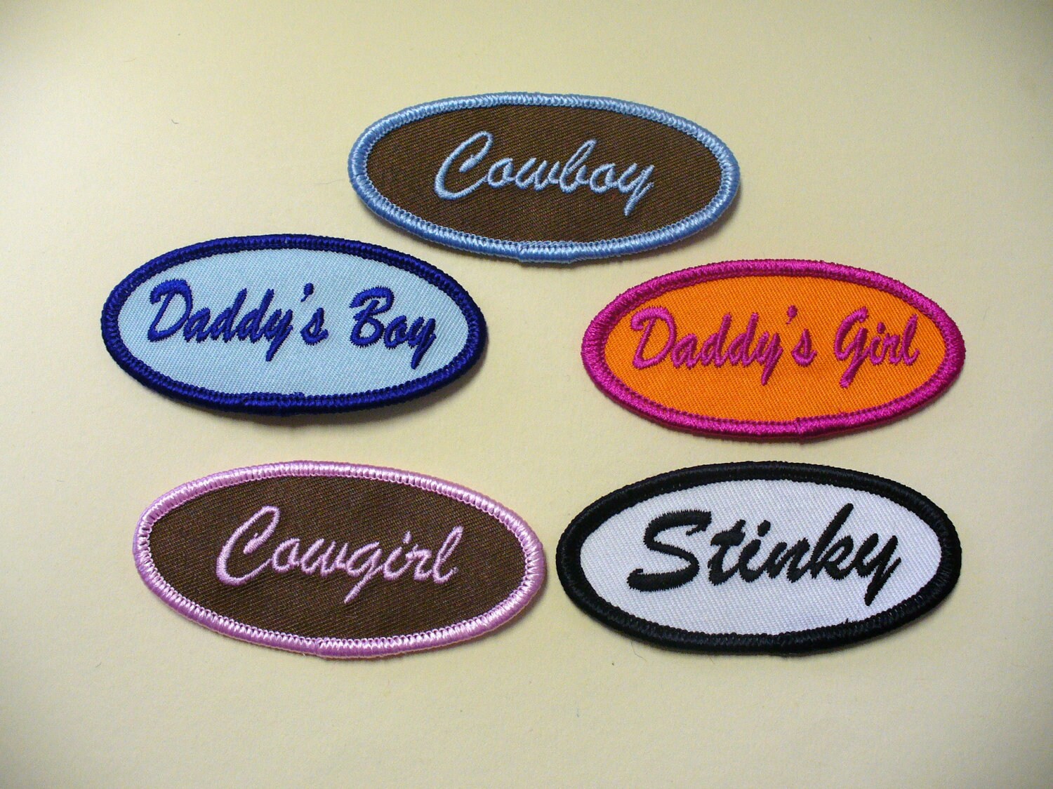 Vintage Iron on Kids Baby Work Shirt Patch DEADSTOCK Etsy