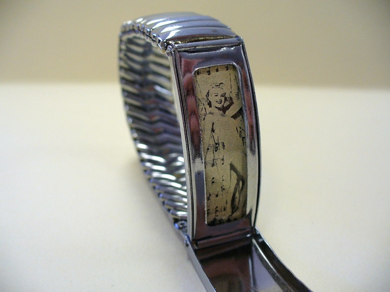 Vintage Elvis or Marilyn Monroe Bracelet DEADSTOCK image 4