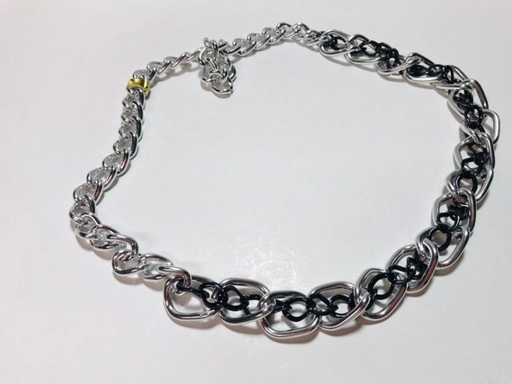 Vintage 1990s aluminum chain - image 3