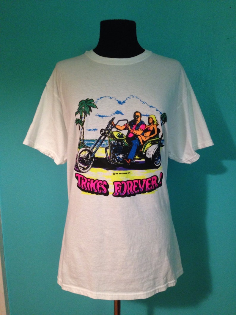 Vintage 1975 Trikes Forever Biker Transfer a New T-shirt - Etsy