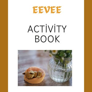 Eevee Activity Book