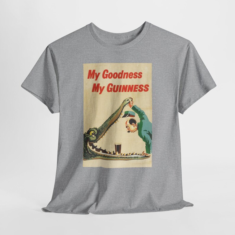 My Goodness My Guinness Tee | Vintage Pub Ad Style Shirt image 4