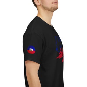 Haiti 2026 WORLD CUP Tee | Haitian Flag Colors, Football Graphic image 14