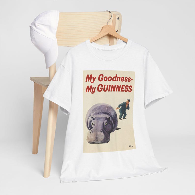 My Goodness My Guinness poster tee | T-Shirt image 2