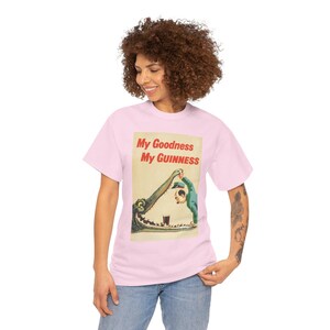 My Goodness My Guinness Tee | Vintage Pub Ad Style Shirt image 12