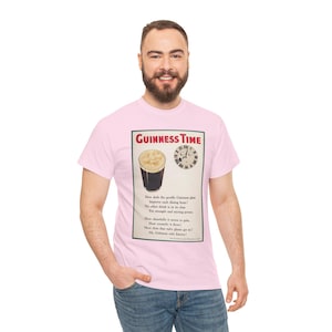 Guinness Time poster tee | T-Shirt image 5