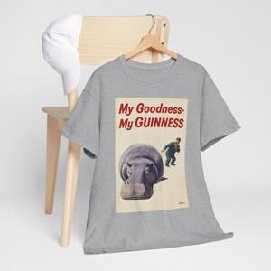 My Goodness My Guinness poster tee | T-Shirt image 4
