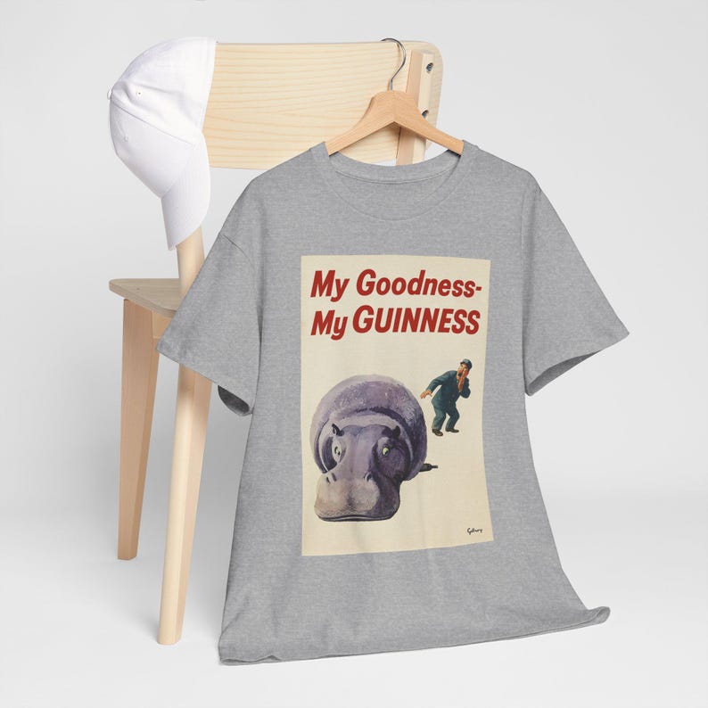 My Goodness My Guinness poster tee | T-Shirt image 4