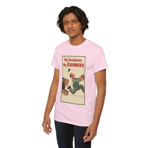 My Goodness My Guinness poster T-Shirt | Vintage Beer Ad Tee image 20