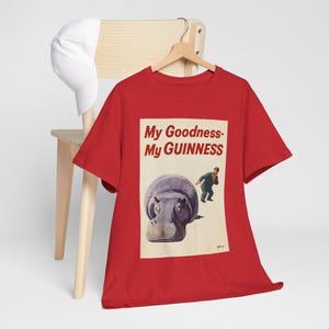 My Goodness My Guinness poster tee | T-Shirt image 6