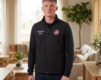 TEAM USA 2026 Circle vest | Port Authority Soft Shell Vest