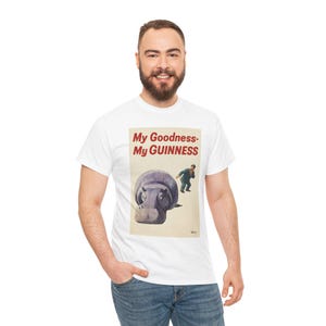 My Goodness My Guinness poster tee | T-Shirt image 16