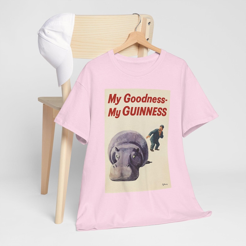 My Goodness My Guinness poster tee | T-Shirt image 5