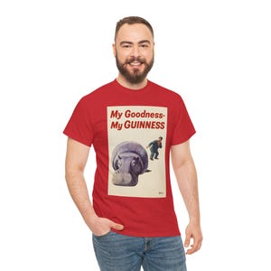 My Goodness My Guinness poster tee | T-Shirt image 20