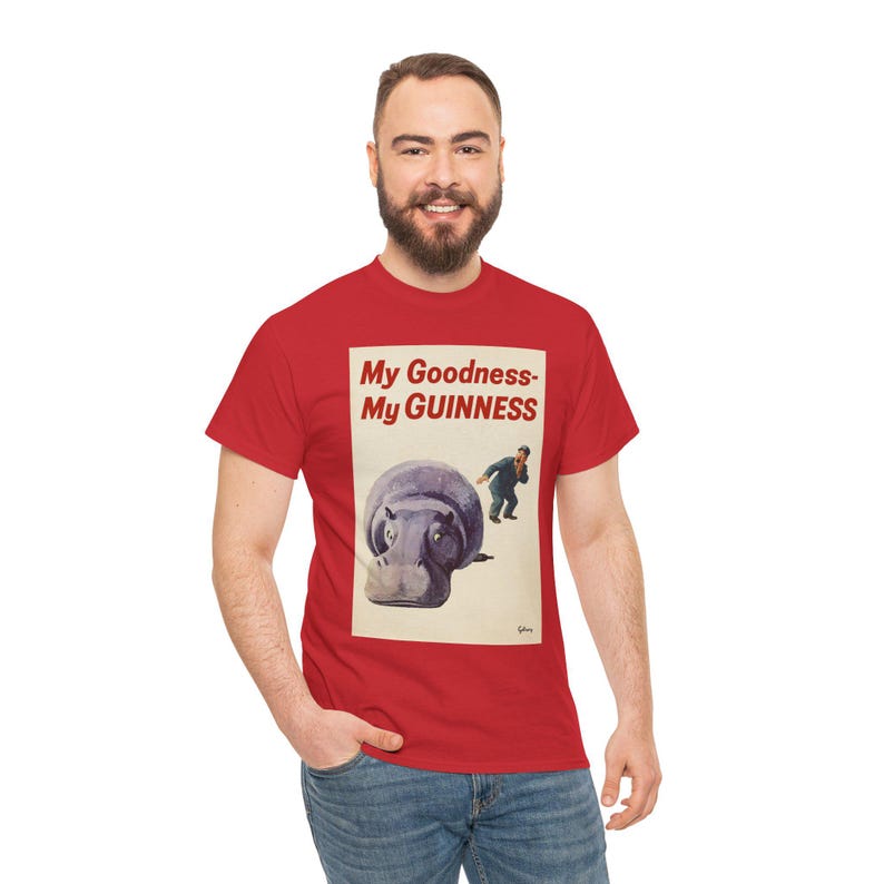 My Goodness My Guinness poster tee | T-Shirt image 20