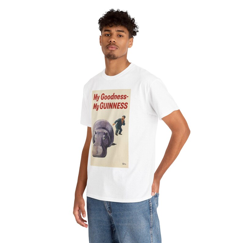 My Goodness My Guinness poster tee | T-Shirt image 12