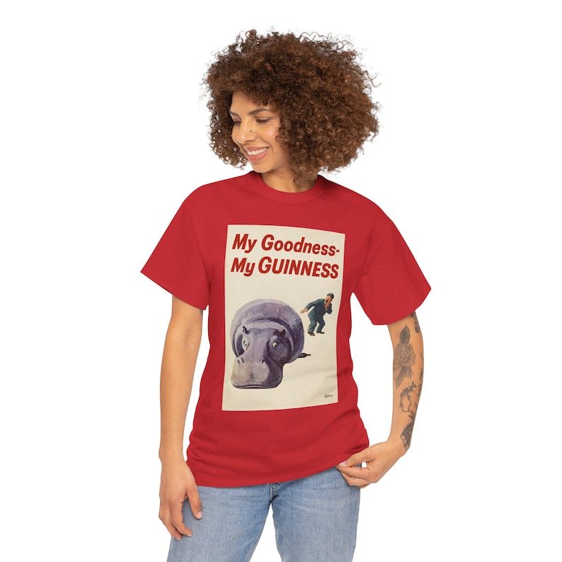 My Goodness My Guinness poster tee | T-Shirt image 11