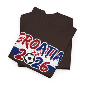 Croatia 2026 Soccer Tee | Croatian Football World Cup Supporter Shirt image 10