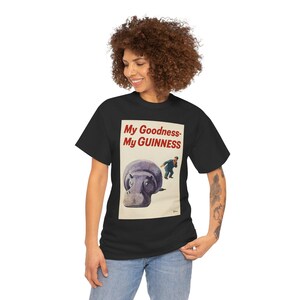 My Goodness My Guinness poster tee | T-Shirt image 8