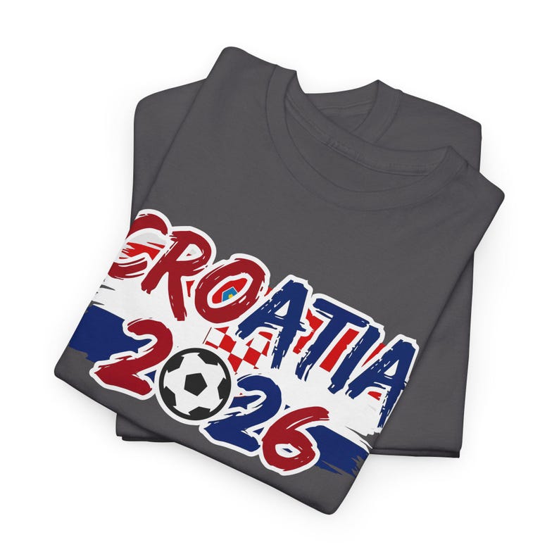 Croatia 2026 Soccer Tee | Croatian Football World Cup Supporter Shirt image 11
