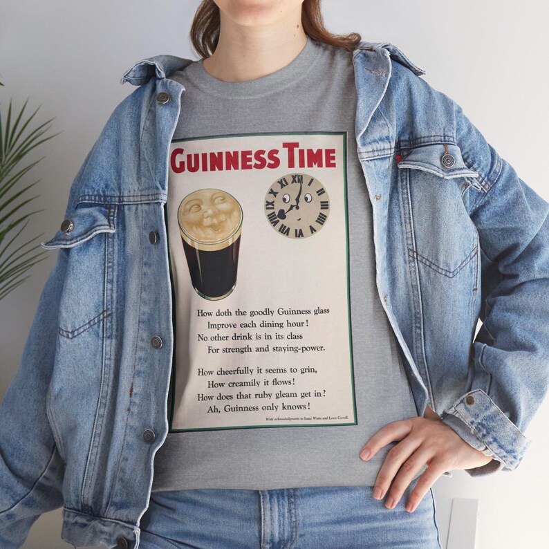Guinness Time poster tee | T-Shirt image 18