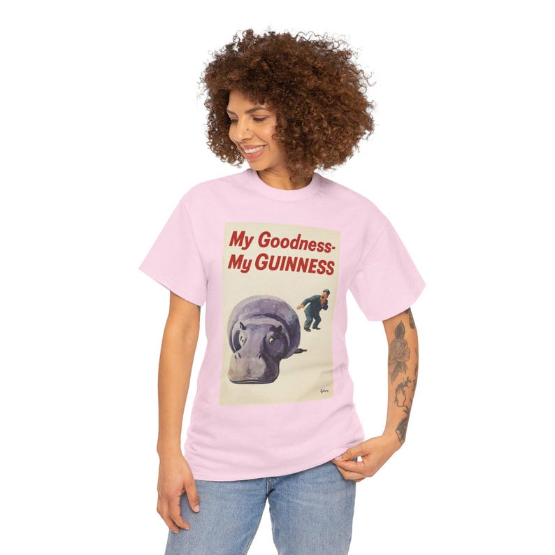 My Goodness My Guinness poster tee | T-Shirt image 10