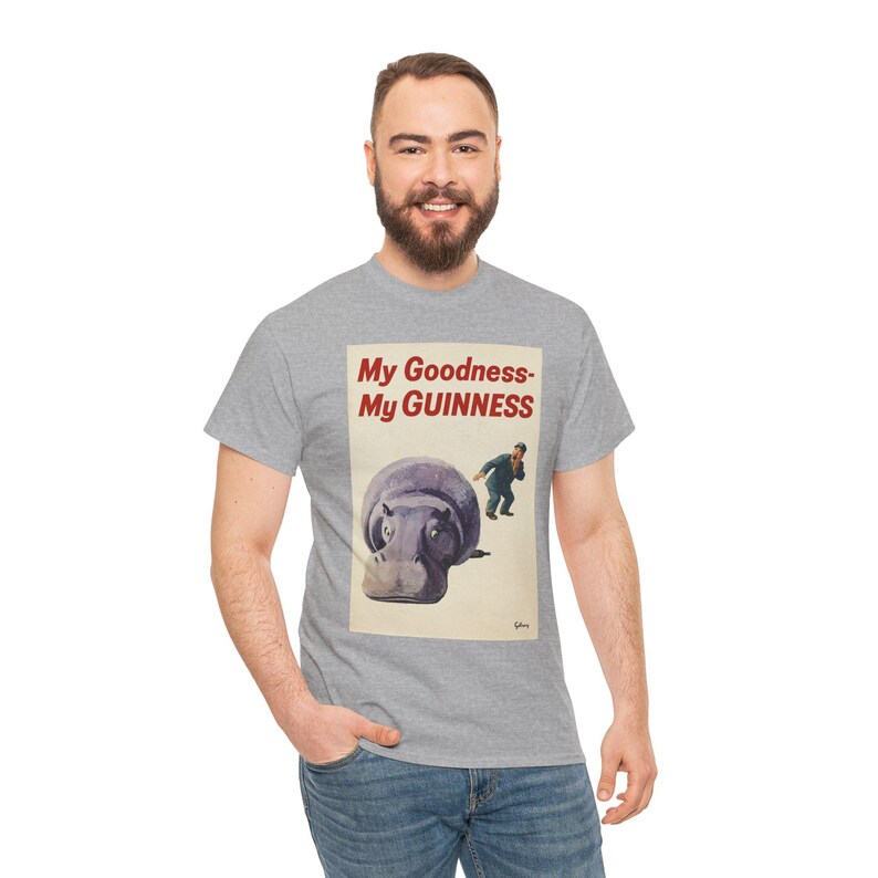 My Goodness My Guinness poster tee | T-Shirt image 18