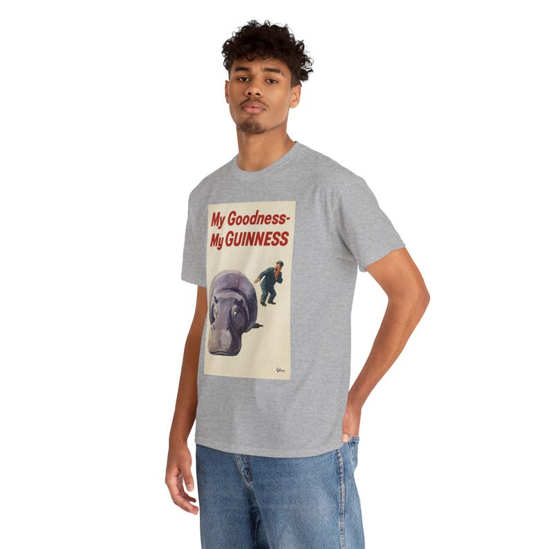 My Goodness My Guinness poster tee | T-Shirt image 13