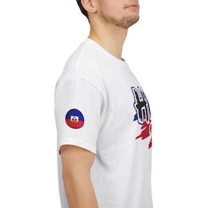 Haiti 2026 WORLD CUP Tee | Haitian Flag Colors, Football Graphic image 13