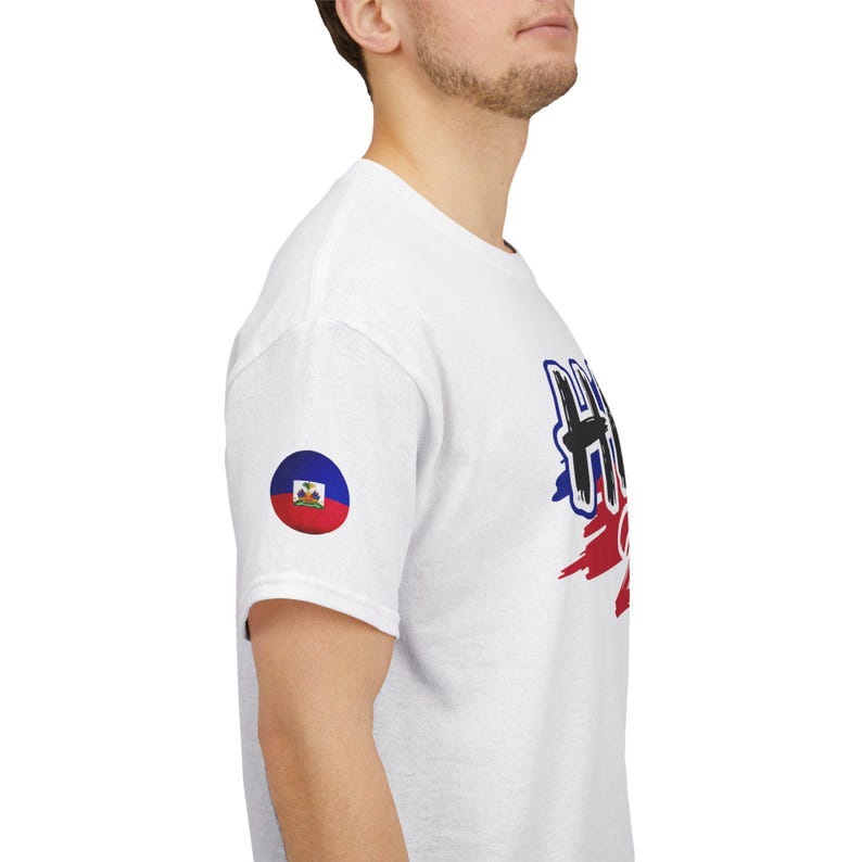 Haiti 2026 WORLD CUP Tee | Haitian Flag Colors, Football Graphic image 13
