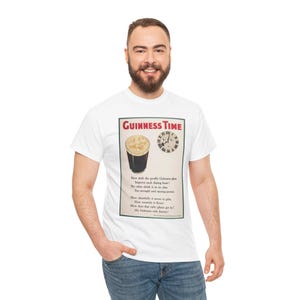 Guinness Time poster tee | T-Shirt image 2