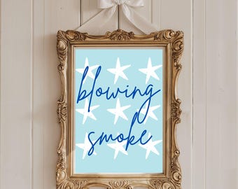 Gracie Abrams Blowing Smoke The Secret of Us ePrint Digital Download Print