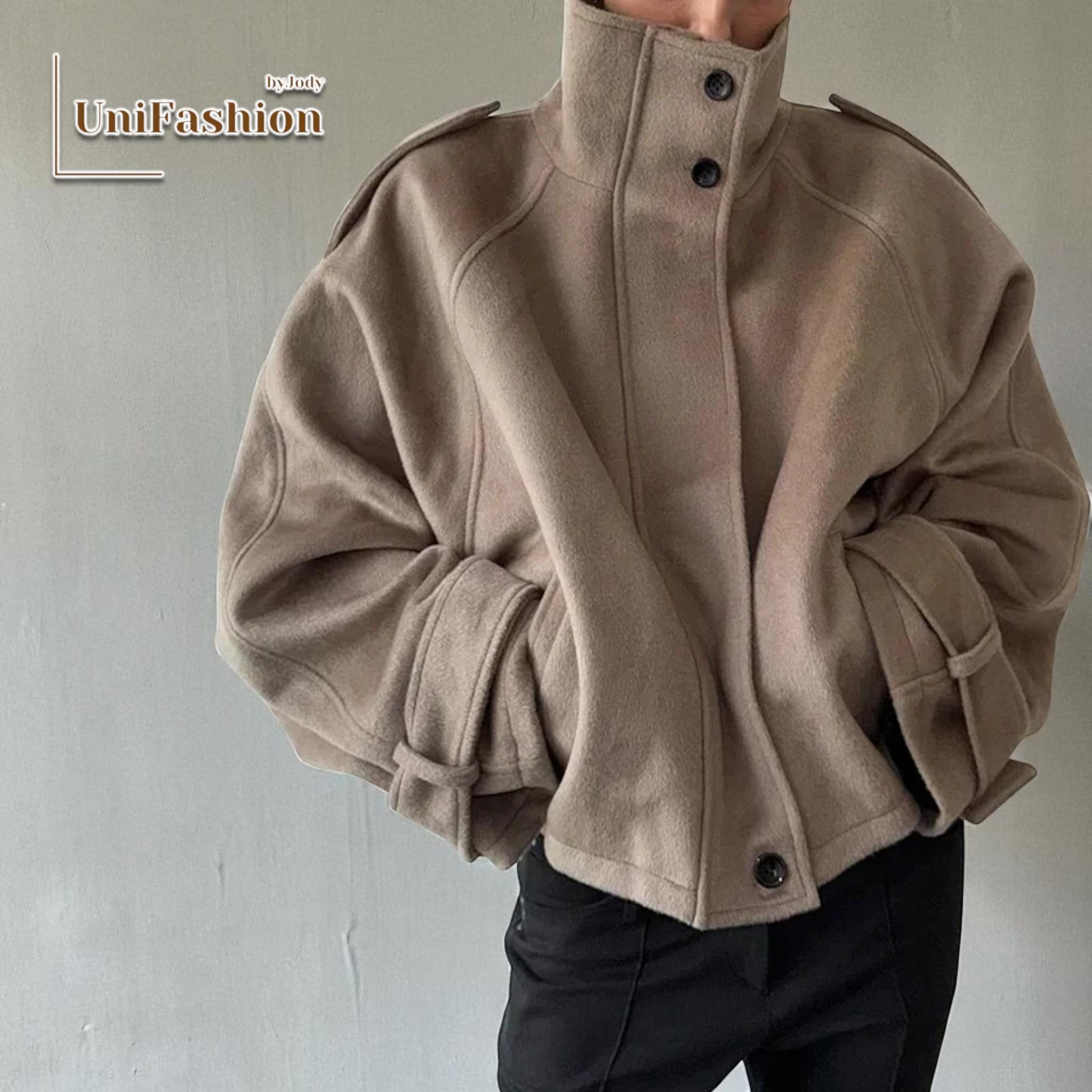 ジャケット・アウター stein 20aw over sleeve stand collar coat stein - stein OVER SLEEVE STAND COLLAR COATの通販 by shop