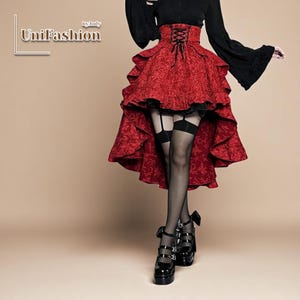 High Waist Skirt | Lace Up Design | Stylish Outfits Party | Women Fashion Attire