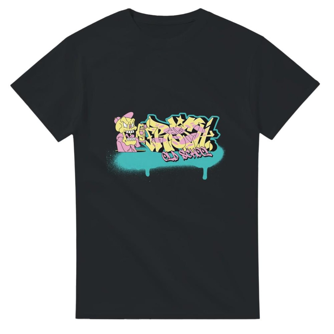 Streetwear  Unisex Graffiti Graphic T-Shirt main image 0